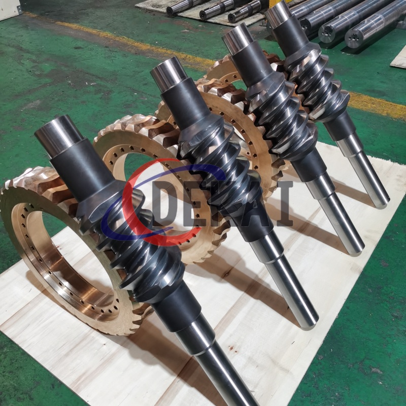 德凱生產制造平面二次包絡蝸輪副錫青銅來圖定制